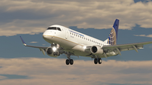 Continental Express (Fictional) - FlightSim Studio - E-Jets 175