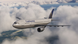 Continental (N14966) - iniBuilds A300 thumbnail 1