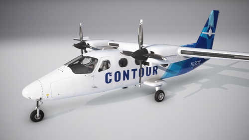 Contour Airlines - FSS Tecnam P2012 Traveller