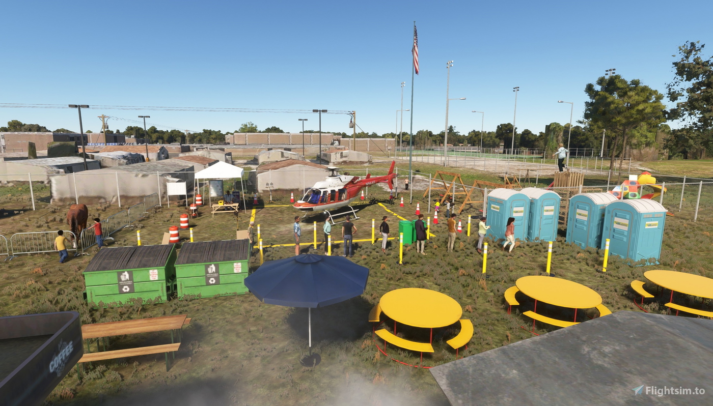County Fair Helicopter Rides for Microsoft Flight Simulator | MSFS