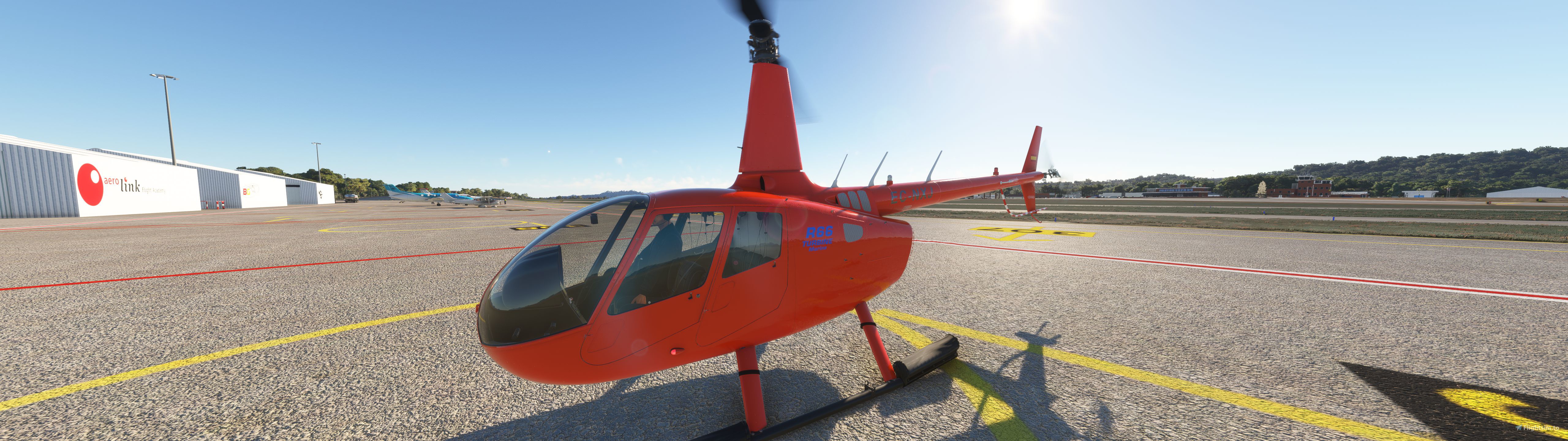 Cowan R66, SN. 0994, OE-XTA and EC-NXJ のために Microsoft Flight