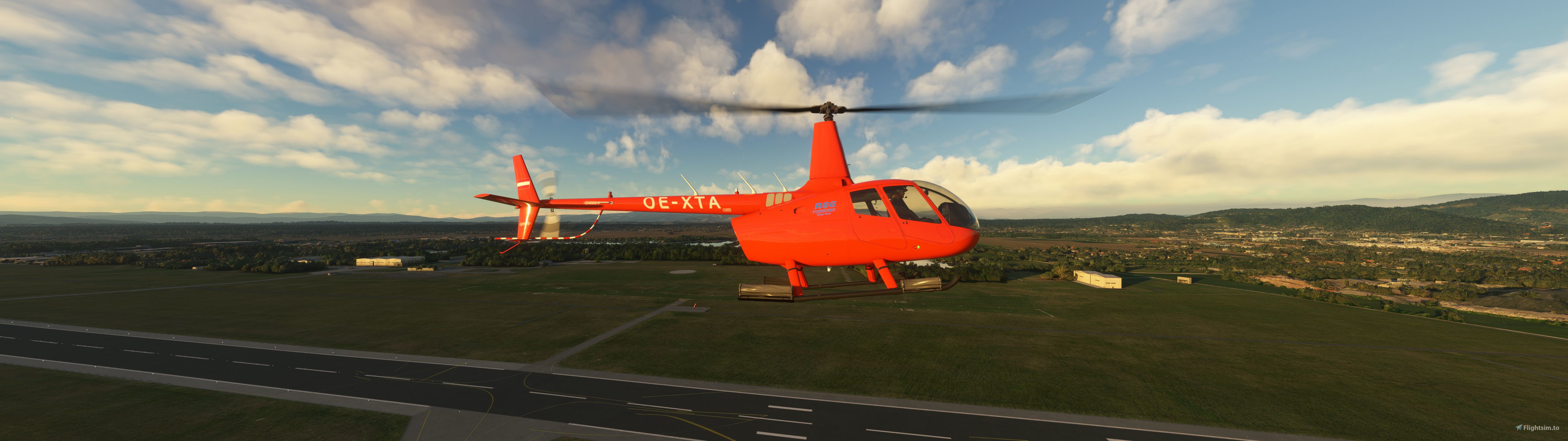 Cowan R66, SN. 0994, OE-XTA and EC-NXJ のために Microsoft Flight