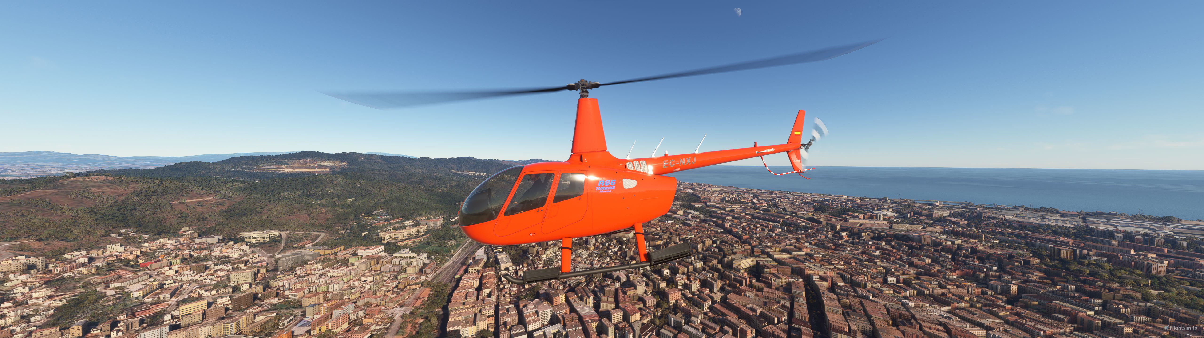 Cowan R66, SN. 0994, OE-XTA and EC-NXJ のために Microsoft Flight