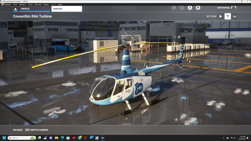 CowanSim  R66 Jetblue