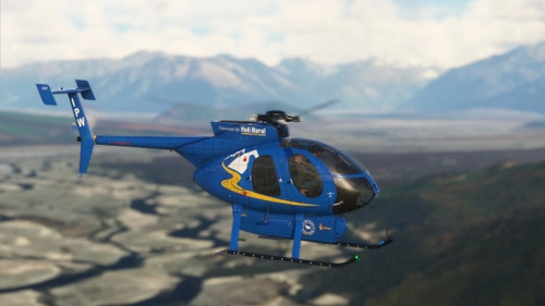 CowanSim 500E Heli Rural ZK-IPW