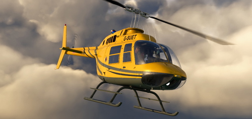 CowanSim B206B3 - G-SUET