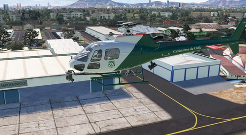 CowanSim H-125 C-28 Carabineros de Chile
