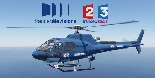 Cowansim H-125 France Television Sport