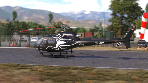 CowanSim H125 - Eliticino Tarmac - HB-ZOX