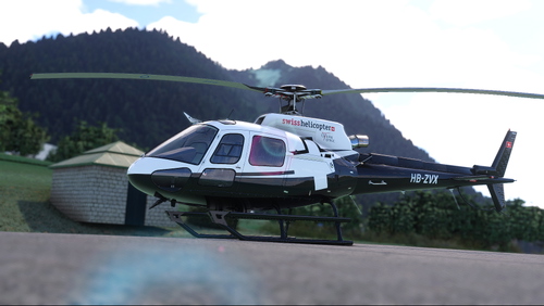 CowanSim H125 - Eliticino Tarmac - HB-ZVX