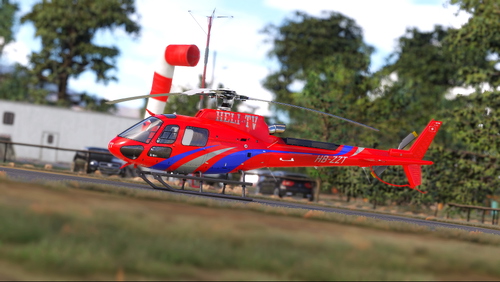 CowanSim H125 - Heli-TV - HB-ZZT