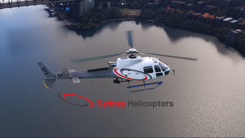 CowanSim H125 - Sydney Helicopters Group - Livery Package