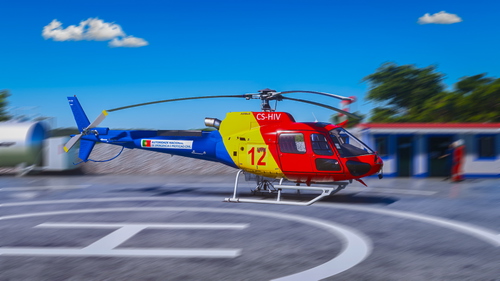 CowanSim H125 PT | CS-HIV HTA Helicopters | FS2020 High Quality Livery  | DECIR2021