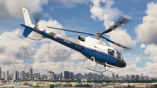 CowanSim H125 | Toho Air Service | JA6083