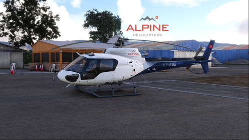 CowanSim H125 - Alpine Helicopters - HB-ZUG