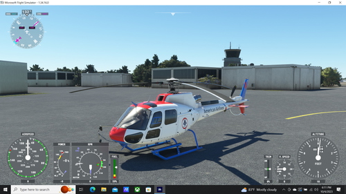 CowanSim H125 American Airlines livery