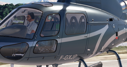 CowanSim H125 F-GXJP Corse Hélicoptère