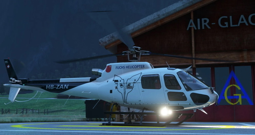 CowanSim H125 HB-ZAN Fuchs Helicopter 