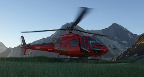 CowanSim H125 HB-ZKT Swisshelicopter ag 