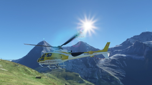 Air-Glaciers CowanSim H125 HB-ZNA