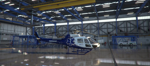 CowanSim H125 N205AM