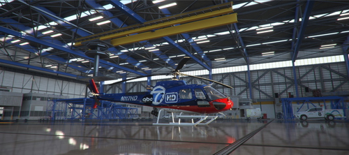 CowanSim H125 N117HD
