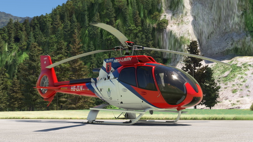 CowanSim H130 - HB-ZLN With Heli Linth paintwork from Switzerland