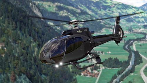 CowanSim H130 - Heli Austria Iceland - OE-XCF