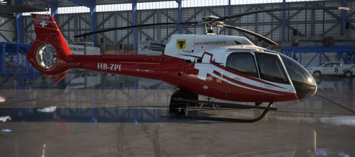 Cowansim-H130-HB-ZPI Swiss Helicopter livery Erstfeld