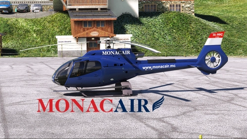 CowanSim H130 - MonacAir - Livery Package