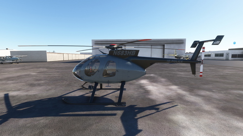 CowanSim MD500E N683HB Huntington Beach Police Department