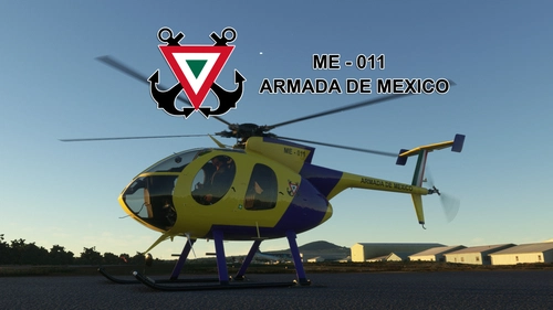 Cowansim MD500E ARMADA DE MEXICO "ME-011"