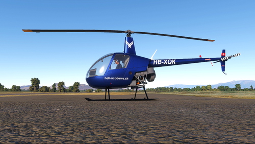 CowanSim R22 - Heli Academy HB-XQK (4k)