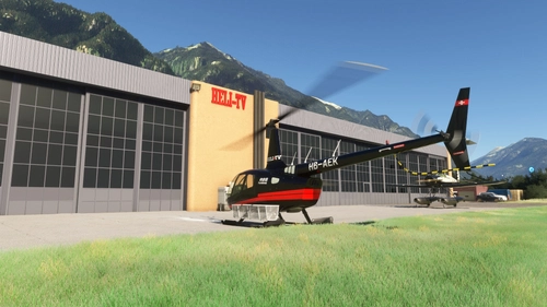 CowanSim R66 HB-AEK Heli Tv