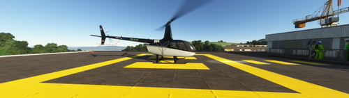 CowanSim R66 HB-ZUR Fuchs Helikopter