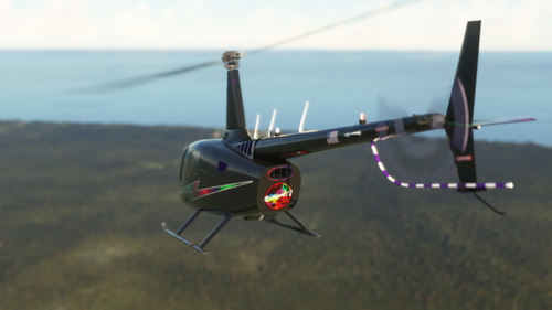 CowanSim R66 Helicopter "BurstixTV" Livery