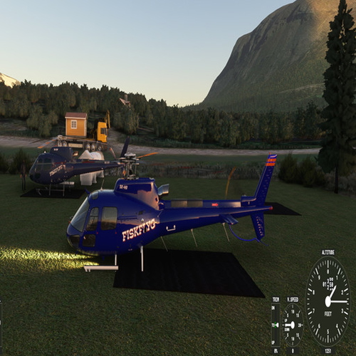 CowanSim_Fiskflyg H125 - SE-HII