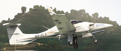 COWS DA-42 TDI Pont Air 9H-OLA