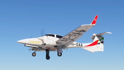COWS DA-42 VI | Emirates Flight Training Academy fleet pack