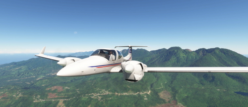 Cows DA42-VI - Airbus Flight Academy ( F-HKDA )