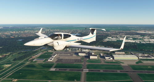 Cows DA42-VI - KLM Flight Academy - ( PH-KFC )