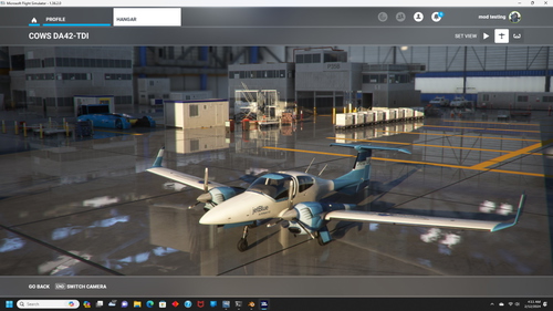 COWS Diamond DA42 Jetblue