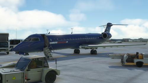 CRJ 700 Hamburg-International 10 Jahre Fictional