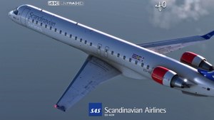 CRJ 900 | Scandinavian SAS | Xfly & CityJet Package [4K - Cabin] thumbnail 6