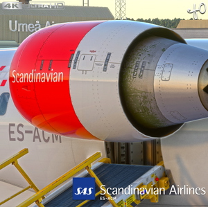 CRJ 900 | Scandinavian SAS | Xfly & CityJet Package [4K - Cabin] thumbnail 10