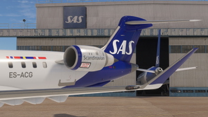 CRJ 900 Scandinavian Airlines / operated by Xfly - Livery Pack thumbnail 1