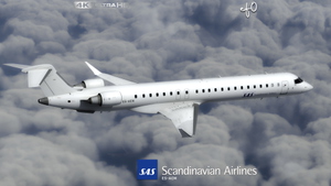 CRJ 900 | Scandinavian SAS | Xfly & CityJet Package [4K - Cabin] thumbnail 4