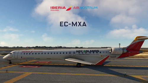 [CRJ V2 ONLY] - CRJ1000 AIR NOSTRUM - EC-MXA - 4K