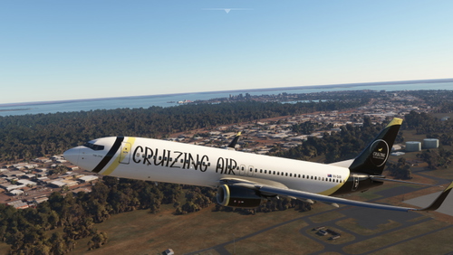 Cruizing Air -  ( PMDG 737-800 ) VH-DAR "The Croc"