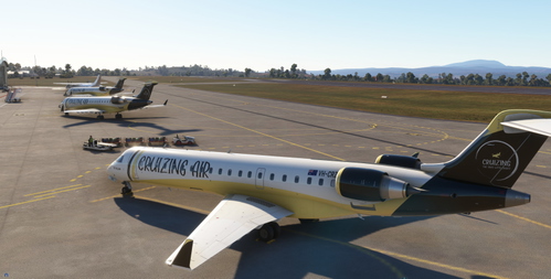 Cruizing Air - ( Aerosoft CRJ 700 ) - VH-CRZ ( **The Villian**)